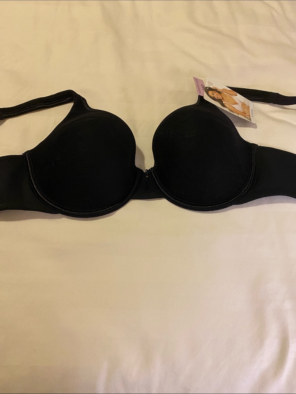 Vanity Fair Black Smooth T-Shirt Bra